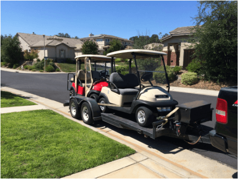 Service Department at Gipson Golf Carts in Rancho Murieta, California