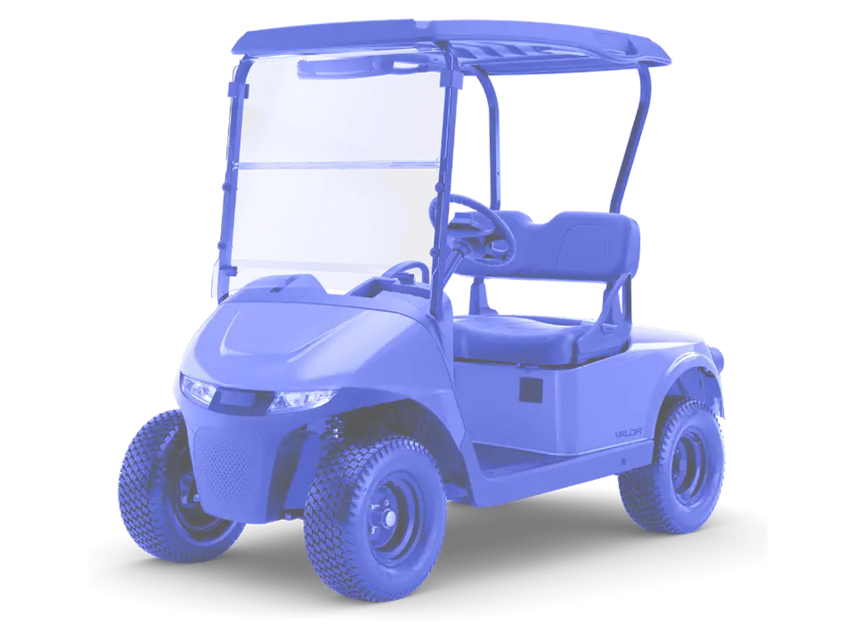 Accent Graphic Golf Cart